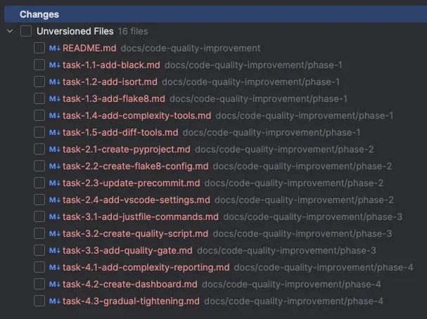 Plan as tasks