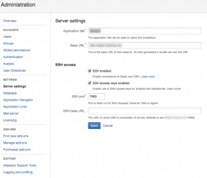 Stash: SSH Enable Config